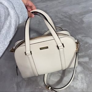 Kate Spade Light Cream & Black Crossbody/Handbag